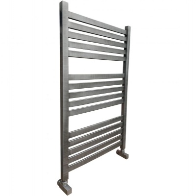 Водяной полотенцесушитель Ника Modern ЛМ 6 100x50 Matt antique silver 15 перекладин