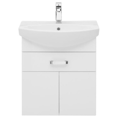 Тумба под раковину Aquanet Ирис 60 198381 Белая