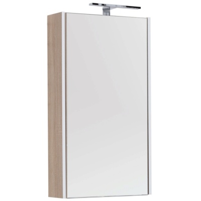 Комплект мебели для ванной Aquanet Августа 50 225267 подвесной Дуб сонома