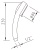Ручной душ Clever Vienne 97983 Хром