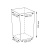 Корзина для белья WasserKRAFT Ammer 45x33x52 WB-370-L с крышкой Коричневая Корзина для белья WasserKRAFT Ammer 45x33x52 WB-370-L с крышкой Коричневая