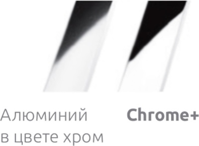 Душевая дверь в нишу Radaway Arta DWD 55 L фурнитура Хром стекло прозрачное