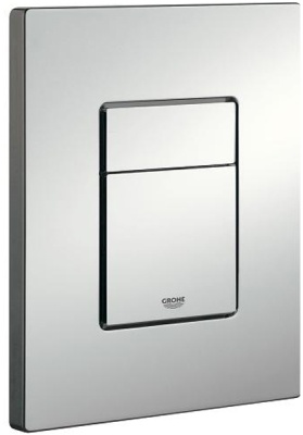 Унитаз Ceramica Nova Play CN3001 с инсталляцией Grohe Rapid SL 38772001 с сиденьем Микролифт с кнопкой Хром