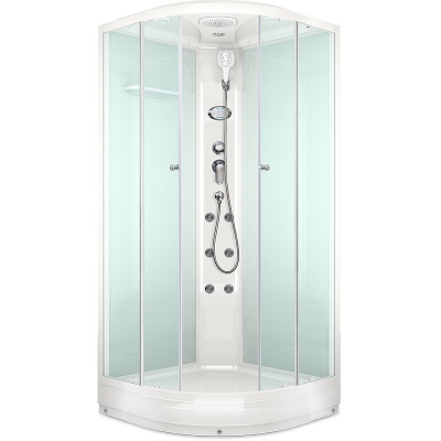 Душевая кабина Domani-Spa Delight 99 90x90 DS01D99LWM10 с гидромассажем