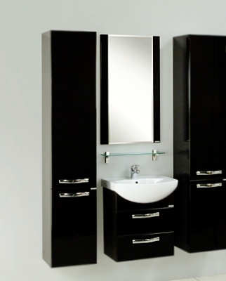 Тумба под раковину Акватон Ария 65 М 1A123301AA010 Белая глянцевая