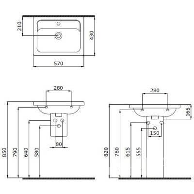Раковина Bocchi Taormina Pro 1004 Белая глянцевая