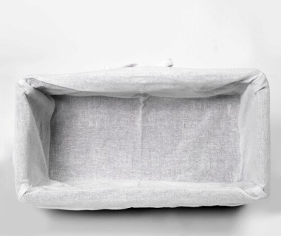 Корзина для белья WasserKRAFT Lossa 42x24x14,5 WB-120-L Коричневая
