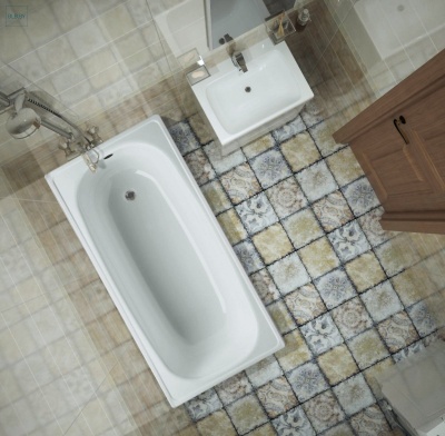 Стальная ванна BLB Europa B40E 140x70 без гидромассажа