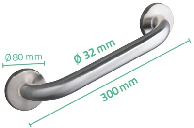 Поручень Ridder Assistent А00130051 Сталь