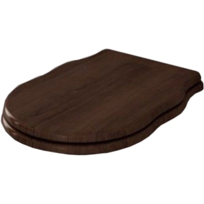 Крышка-сиденье Artceram Hermitage HEA004 71 темный орех, петли хром