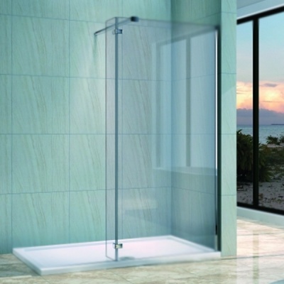 Душевая перегородка WeltWasser WW400 100G+30G 10000002948 профиль Хром стекло прозрачное