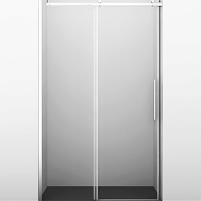 Душевая дверь в нишу WasserKRAFT Dinkel 58R 120 профиль Хром стекло прозрачное