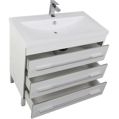 Комплект мебели для ванной Aquanet Верона 90 230316 Белый