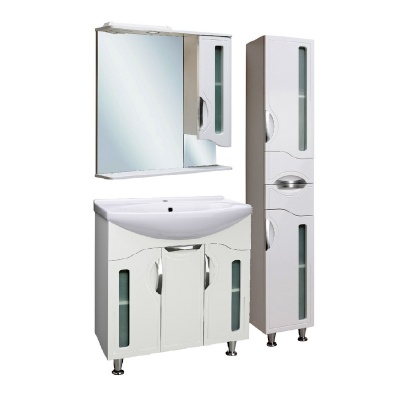 Мебель для ванной Runo Толедо 75 Белая