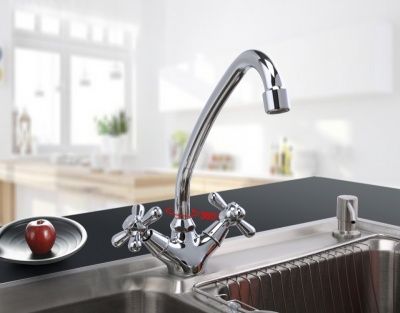 Смеситель для кухни Frap F4125 Хром