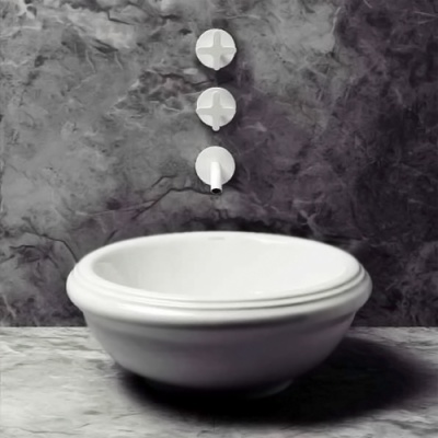 Раковина Azzurra Jubilaeum JUB50/APP bianco lucido