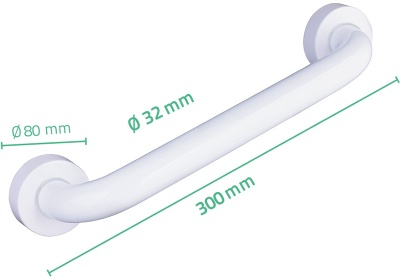 Поручень Ridder Assistent А00130101 Белый