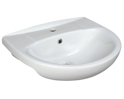 Тумба под раковину Style Line Олеандр 2 55 Люкс Белый глянец