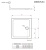 Акриловый поддон для душа Radaway Doros Plus C 90x90x4,5 Белый Акриловый поддон для душа Radaway Doros Plus C 90x90x4,5 Белый
