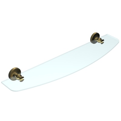 Стеклянная полка Rush Crete CR35610 Бронза