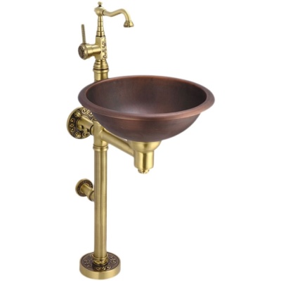 Раковина Bronze de Luxe 40 10104BR Медь Бронза