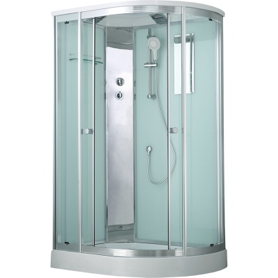 Душевая кабина Timo Comfort P 120x85 L T-8802PLF Fabric Glass без гидромассажа