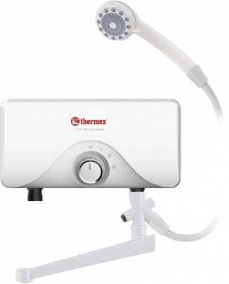 Водонагреватель проточный Thermex City 6500 Белый