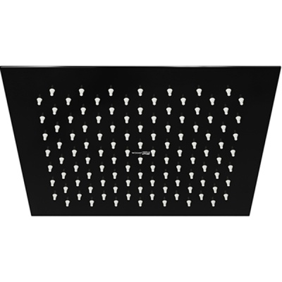 Верхний душ WasserKRAFT Glan A199 Черный глянцевый