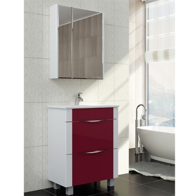 Зеркальный шкаф Vigo Laura 70 Белый