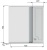 Зеркало Dorff Tradition M95MPR0751WG Tradition 75 L