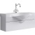 Тумба под раковину Aqwella 5 Stars Бродвей 110 Brw.01.10/001/W Белая