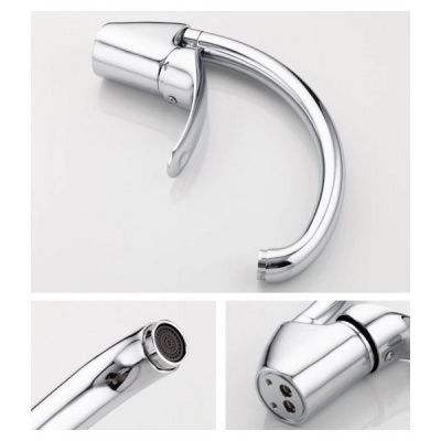 Смеситель для кухни Frap F4121 Хром