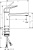 Смеситель для кухни Hansgrohe Focus M421-H120 71806000 Хром