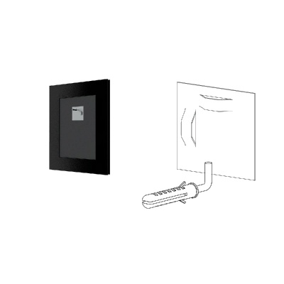 Зеркало Evoform Exclusive 57х47 Серебряный акведук