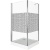 Душевой уголок Good Door Fantasy CR-90-F-CH 90x90 профиль Хром стекло прозрачное с рисунком Душевой уголок Good Door Fantasy CR-90-F-CH 90x90 профиль Хром стекло прозрачное с рисунком