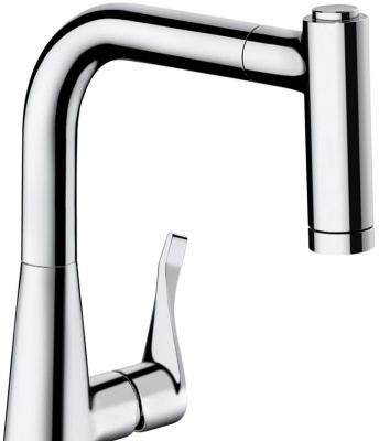 Смеситель для кухни Hansgrohe Metris Select M71 14834000 Хром