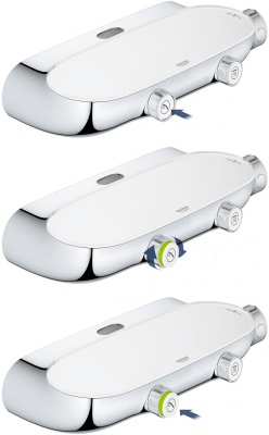 Душевая система Grohe SmartControl 26361000 с термостатом Хром