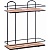 Полка корзина Tekno-tel BK076B Черная