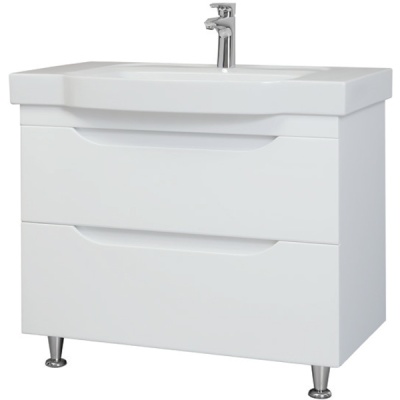 Тумба c раковиной Bellezza Эвита 90 Белая