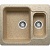 Кухонная мойка Polygran F-09 №302 61 Песочная