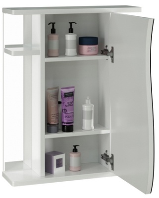 Зеркальный шкаф Mixline Классик 55 R 525511 Белый