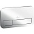Клавиша смыва Villeroy&Boch ViConnect 922490 Хром глянцевый