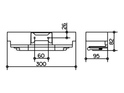 Корзинка для душа Keuco Edition 11 11159 010000 Хром