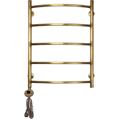 Полотенцесушитель электрический Domoterm Калипсо П5 500*700 АБР E L Античная бронза