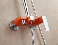 Душевая система Frap F243 Хром Белая