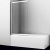 Шторка на ванну WasserKRAFT Main 100x140 41S02-100WS профиль Серебристый стекло прозрачное с покрытием WasserSchutz Шторка на ванну WasserKRAFT Main 100x140 41S02-100WS профиль Серебристый стекло прозрачное с покрытием WasserSchutz