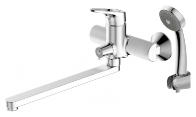 Смеситель для ванны Bravat Drop-D F648162C-LB-RUS универсальный Хром