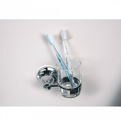 Стакан для зубных щеток Aquanet 5584 Хром