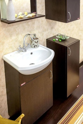 Тумба с раковиной Sanflor Мокко 45 L Н0000000580 Венге