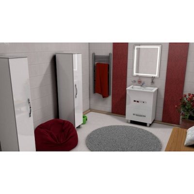 Тумба под раковину Какса-А Хилтон 100 004140 Белая